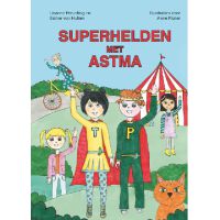 “Superhelden met astma”, leuk boekje voor kinderen (en hun ouders) om te leren over astma.